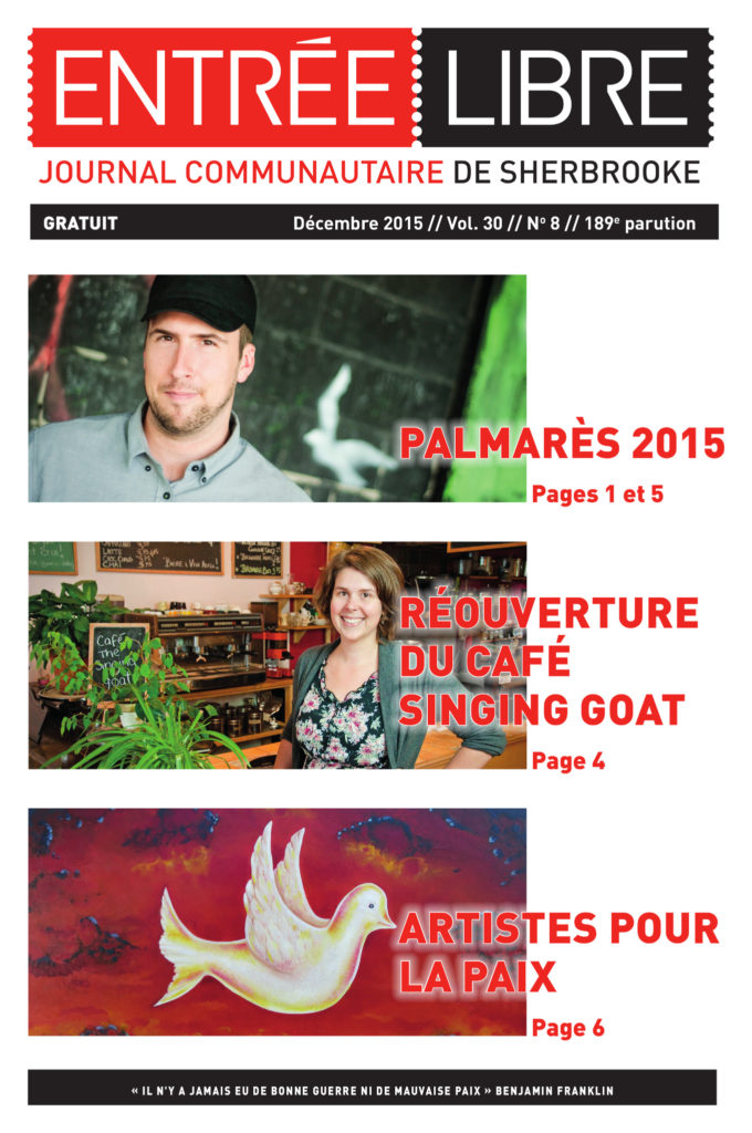 Couverture de la parution #189 Décembre 2015