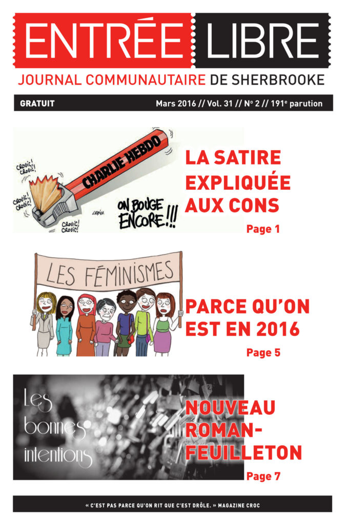 Couverture de la parution #191 mars 2016