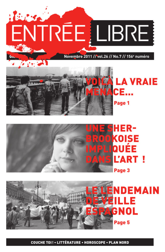 Couverture de la parution #156 Novembre 2011