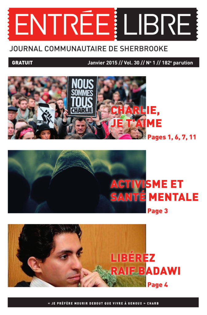 Couverture de la parution #182 Janvier 2015