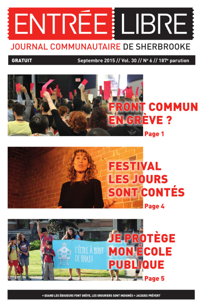 Couverture de la parution #187 Septembre 2015
