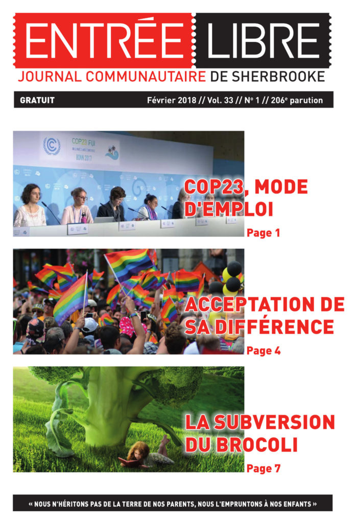 Couverture de la parution #206 février 2018