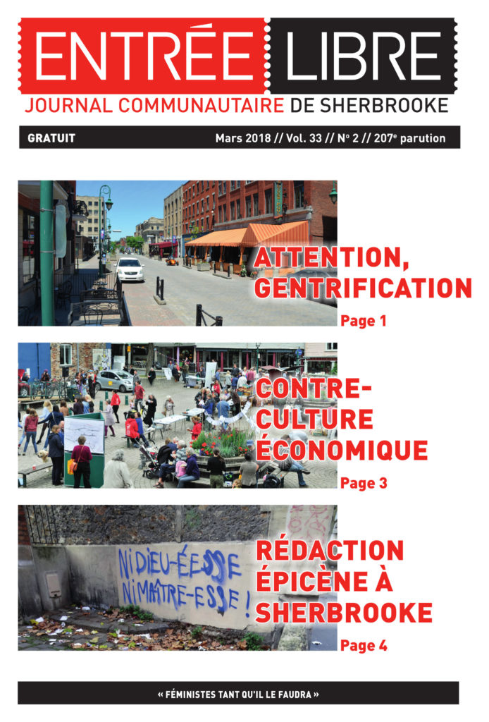 Couverture de la parution #207 Mars 2018