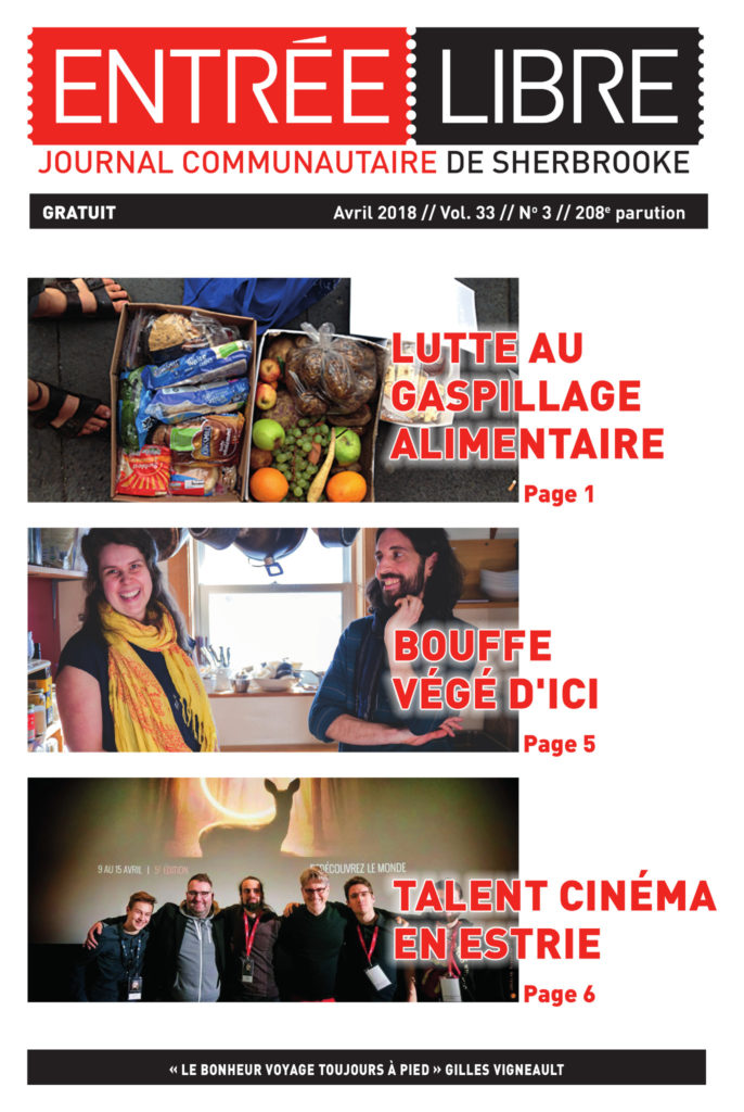 Couverture de la parution #208 avril 2018
