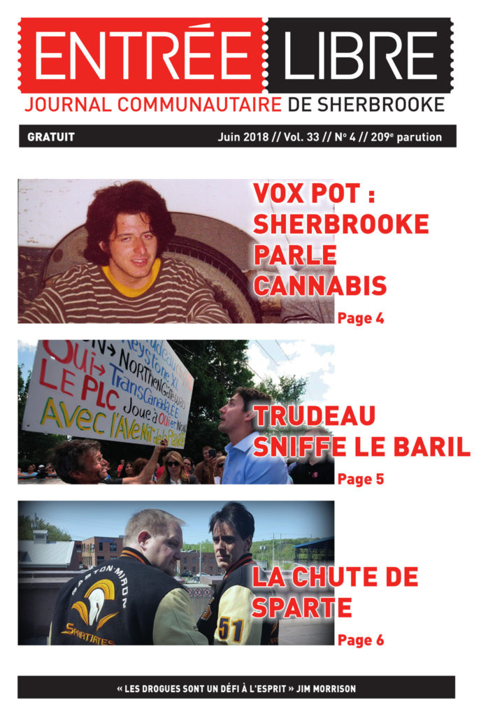 Couverture de la parution #209 juin 2018