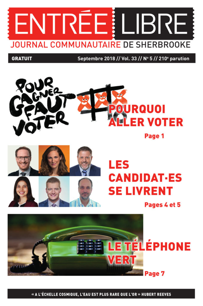 Couverture de la parution #210 septembre 2018
