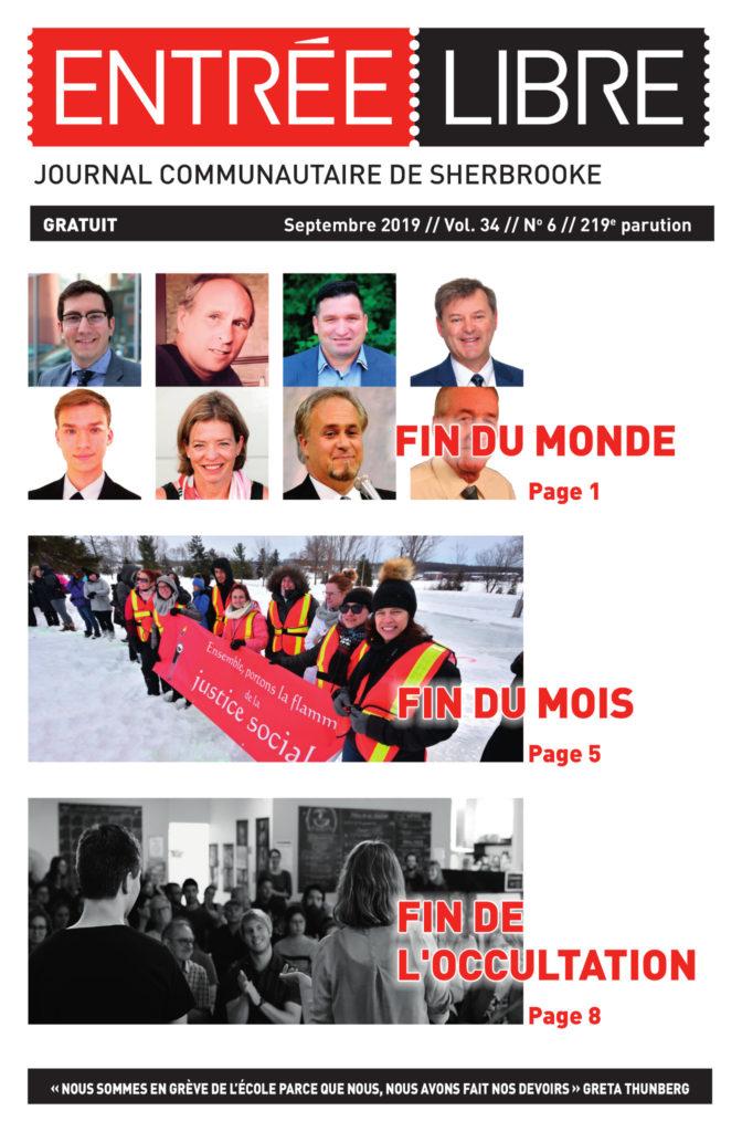 Couverture de la parution #219 septembre 2019
