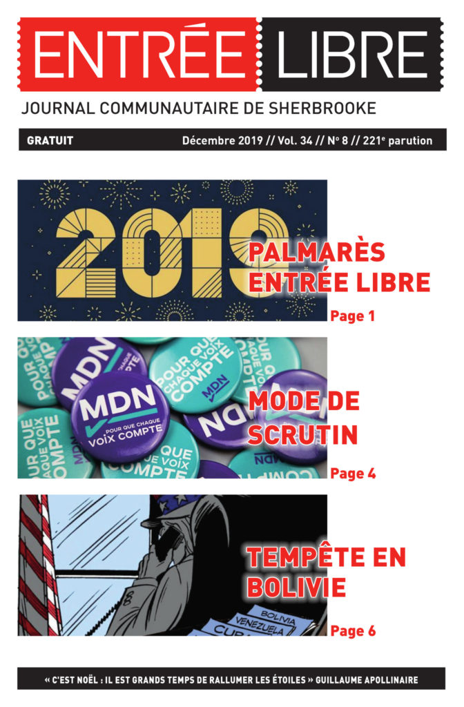 Couverture de la parution #221 décembre 2019