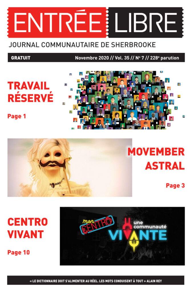 Couverture de la parution #228 Novembre 2020