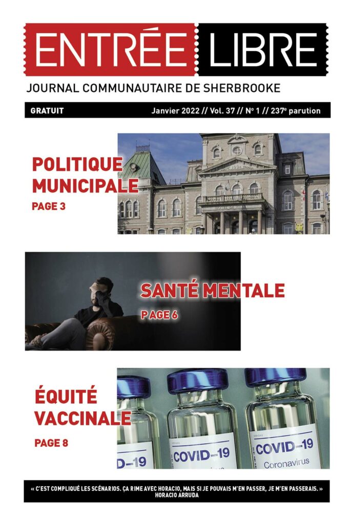 Couverture de la parution #237 janvier 2022